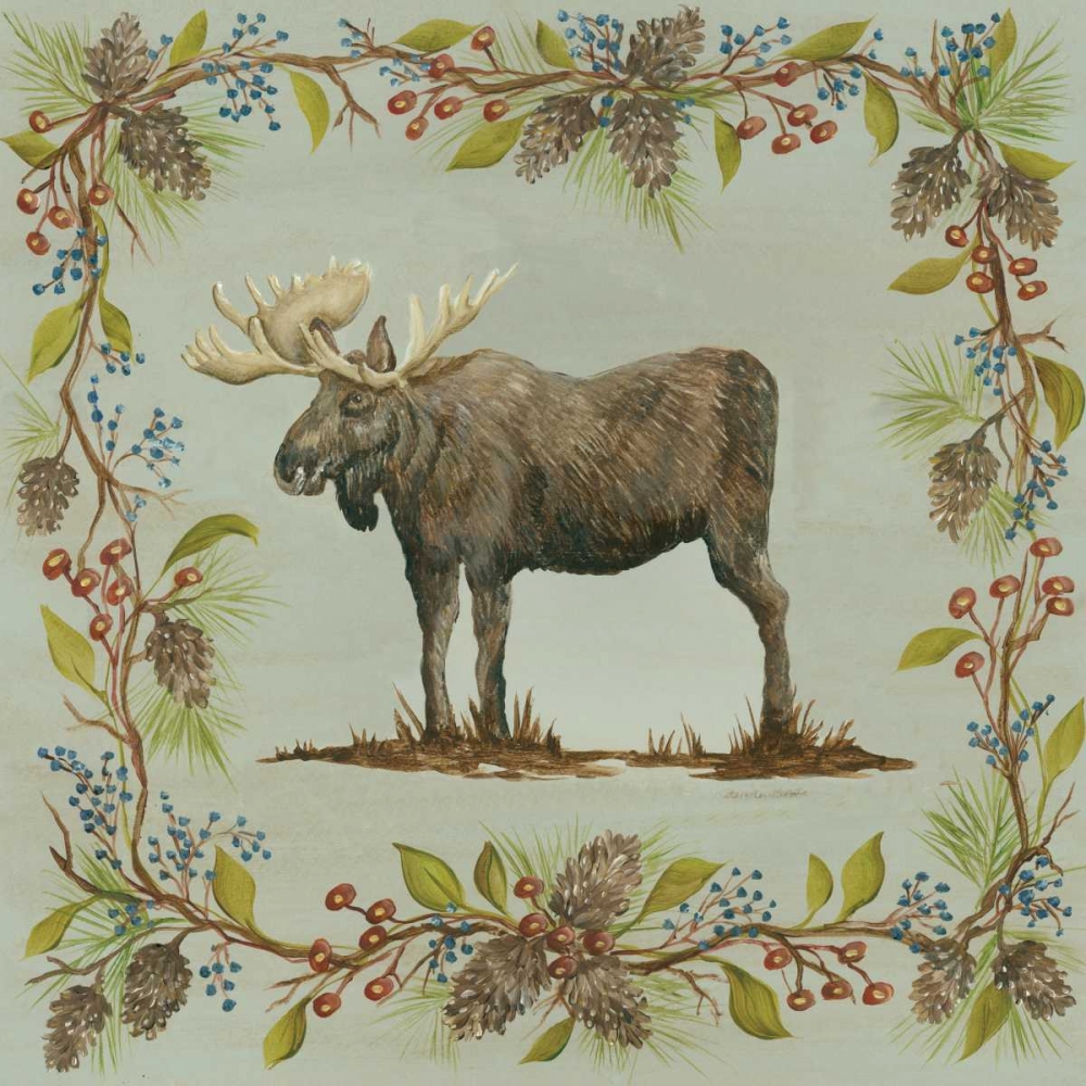 Blue Aspen Woods IV art print by Kate McRostie for $57.95 CAD
