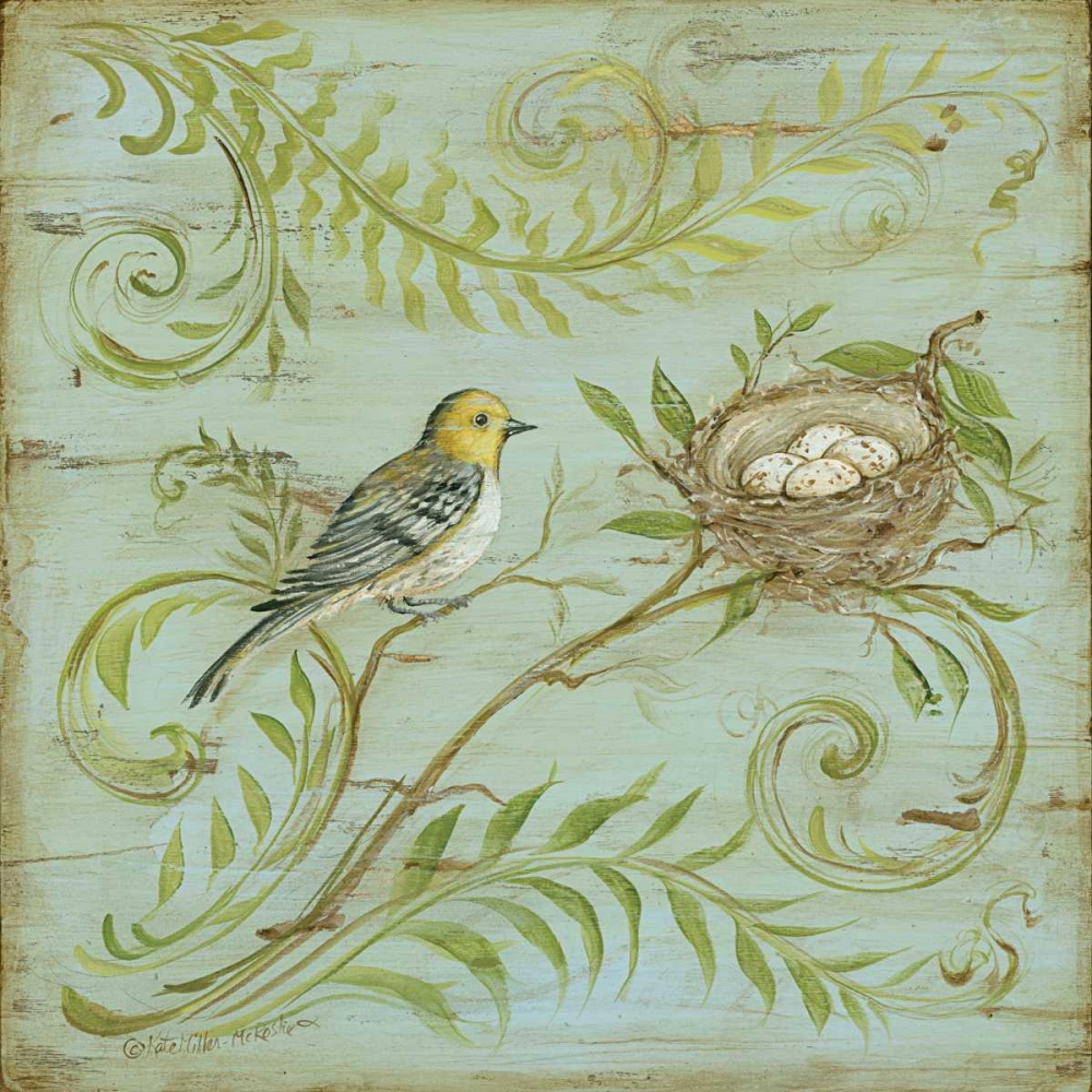 Natures Nest I art print by Kate McRostie for $57.95 CAD