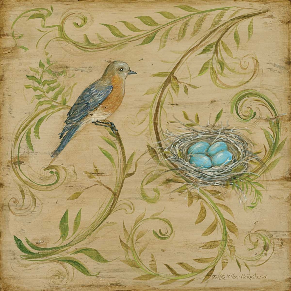 Natures Nest III art print by Kate McRostie for $57.95 CAD
