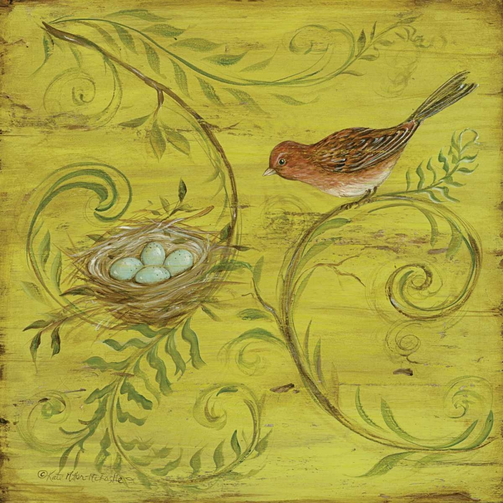 Natures Nest IV art print by Kate McRostie for $57.95 CAD