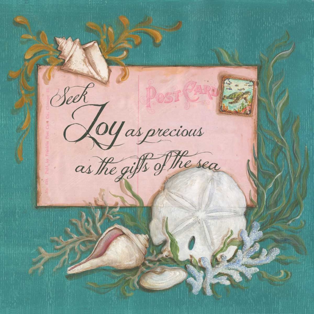 Paradise Postcards III art print by Kate McRostie for $57.95 CAD