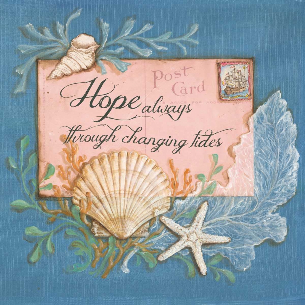 Paradise Postcards IV art print by Kate McRostie for $57.95 CAD