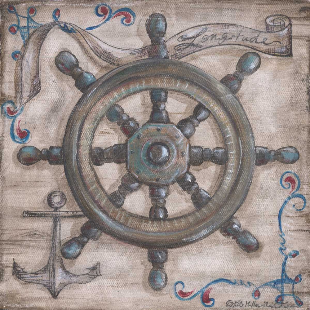 Whale Watch Wheel art print by Kate McRostie for $57.95 CAD
