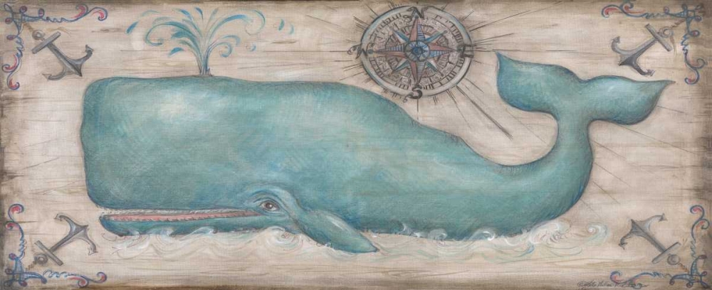 Whale Watch II art print by Kate McRostie for $57.95 CAD