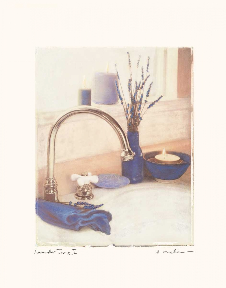 Lavender Time I art print by Amy Melious for $57.95 CAD