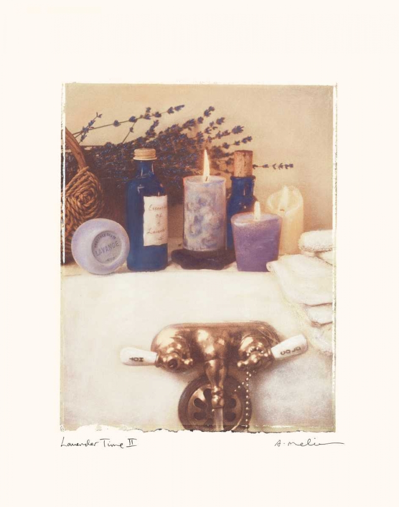 Lavender Time II art print by Amy Melious for $57.95 CAD