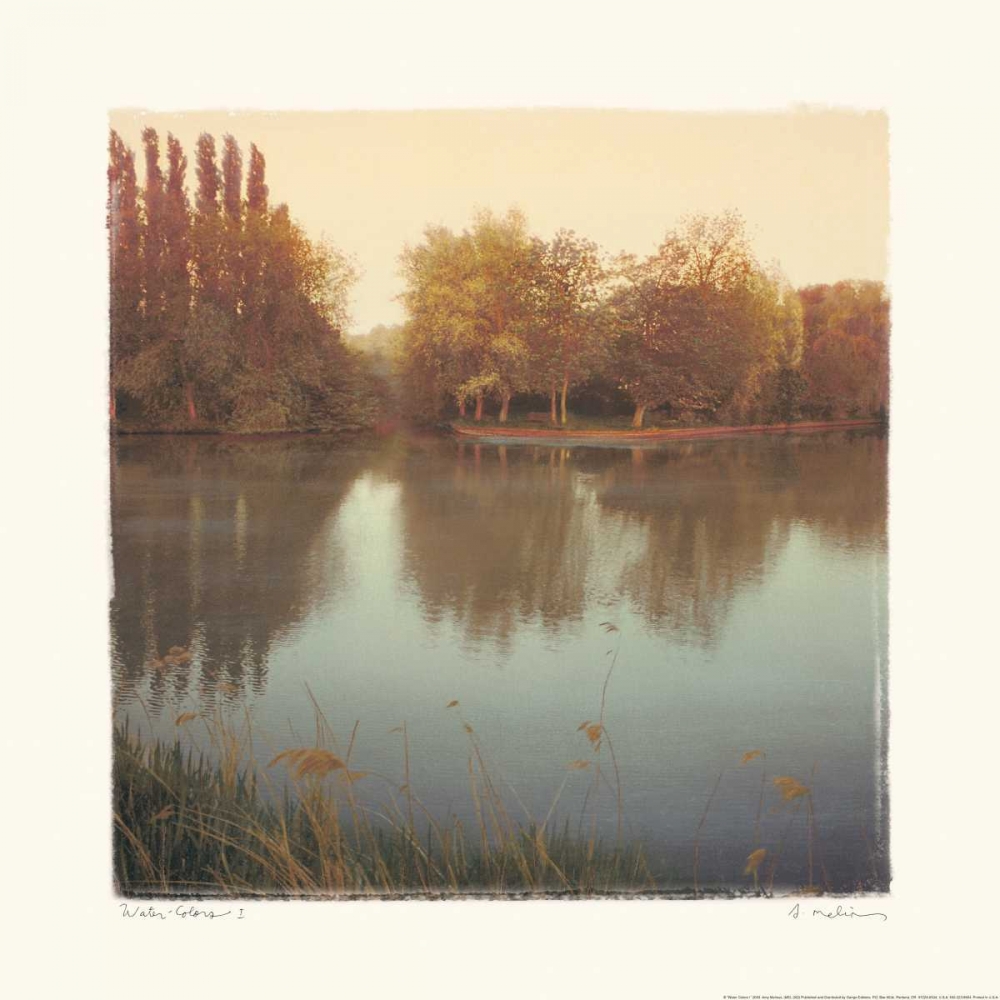Water Colors I art print by Amy Melious for $57.95 CAD