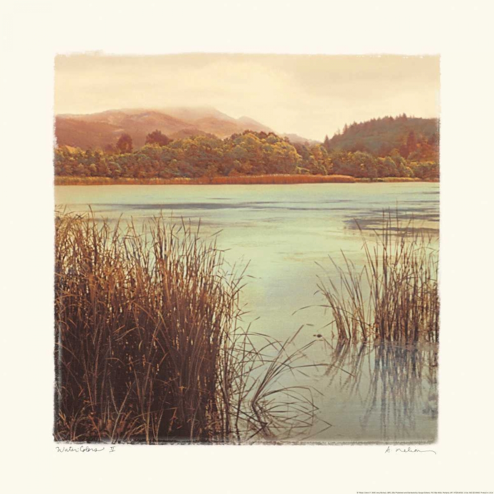 Water Colors II art print by Amy Melious for $57.95 CAD