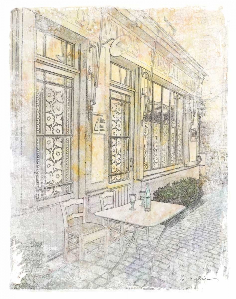 French Illustration III art print by Amy Melious for $57.95 CAD