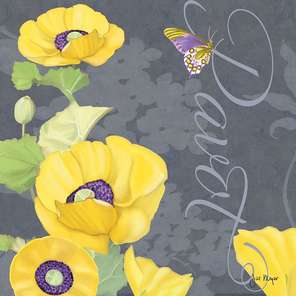 Pavot II art print by Jill Meyer for $57.95 CAD