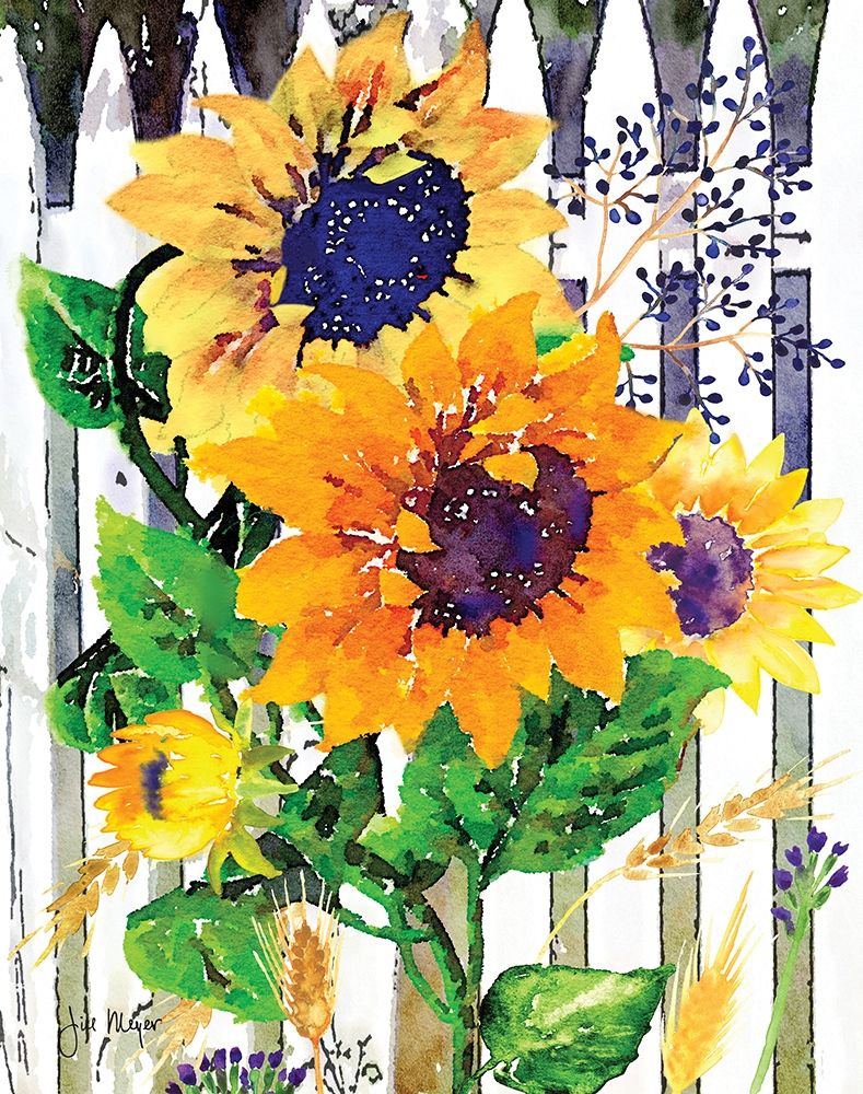 Fenced In I art print by Jill Meyer for $57.95 CAD