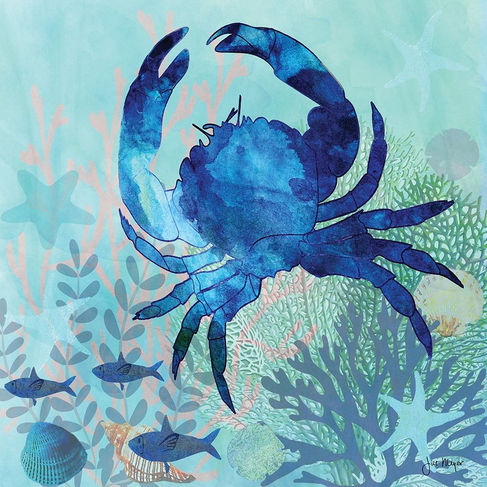 Coral Reef IV art print by Jill Meyer for $57.95 CAD