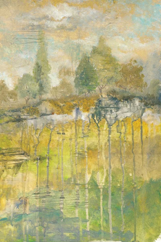 Drippy Landscape III art print by Margaret Ferry for $57.95 CAD