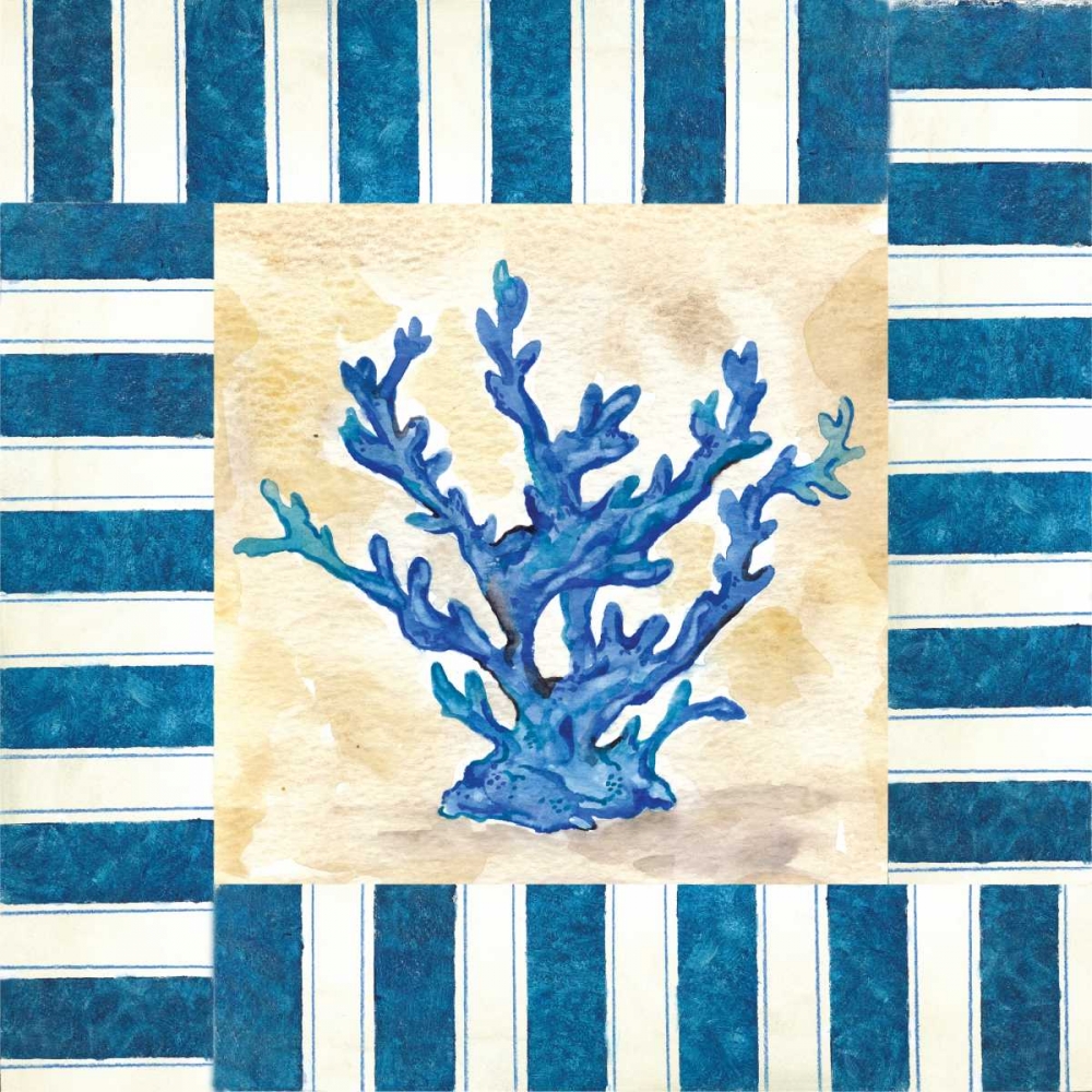 Nautical Coral art print by Margaret Ferry for $57.95 CAD