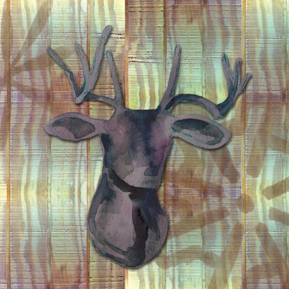 Wood and Watercolor II art print by Margaret Ferry for $57.95 CAD