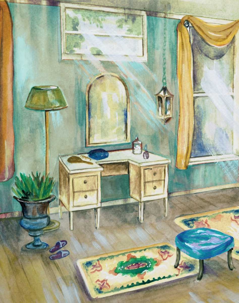Robins Egg Bath I art print by Margaret Ferry for $57.95 CAD