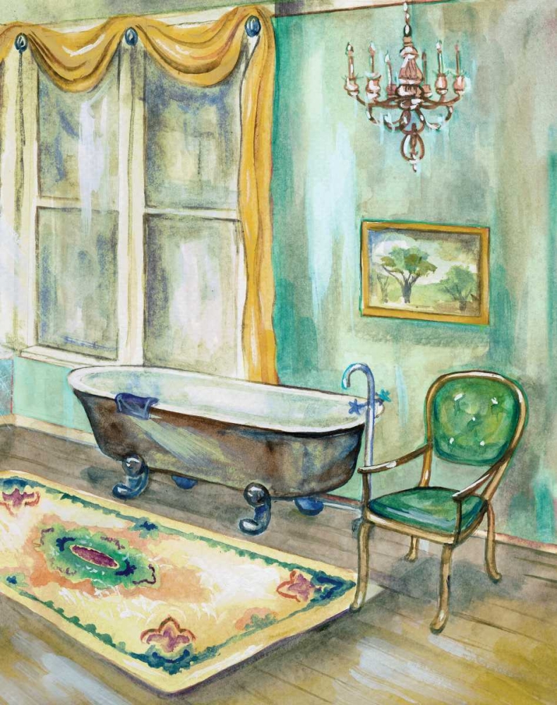 Robins Egg Bath II art print by Margaret Ferry for $57.95 CAD