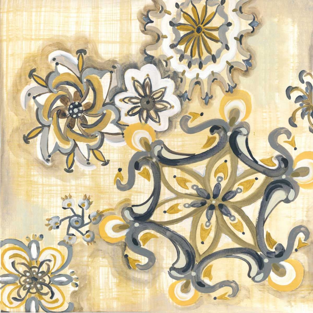 Decorative Medallions II art print by Margaret Ferry for $57.95 CAD