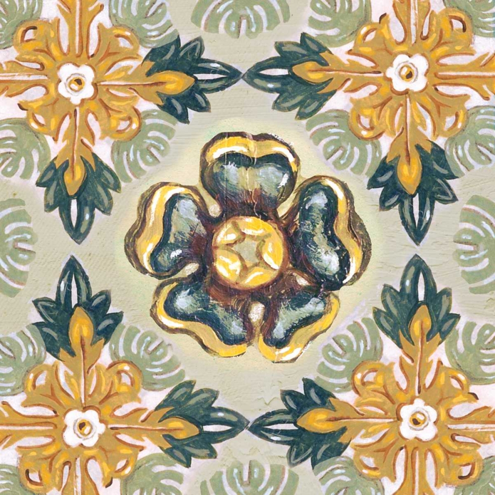 Rosette Adornment I art print by Margaret Ferry for $57.95 CAD