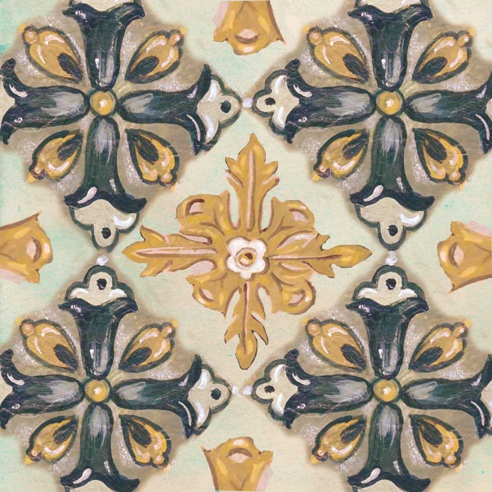 Rosette Adornment II art print by Margaret Ferry for $57.95 CAD