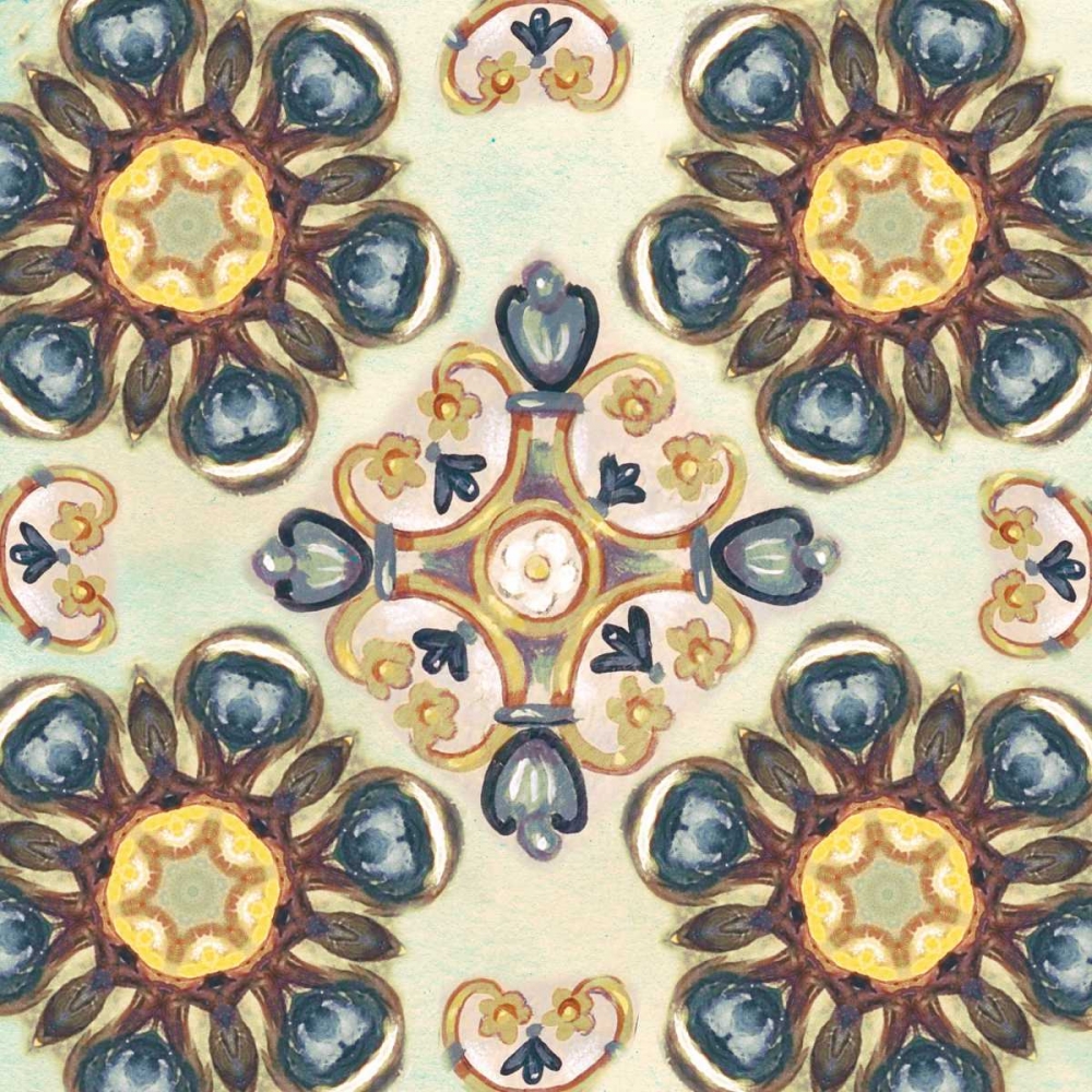 Rosette Adornment IV art print by Margaret Ferry for $57.95 CAD