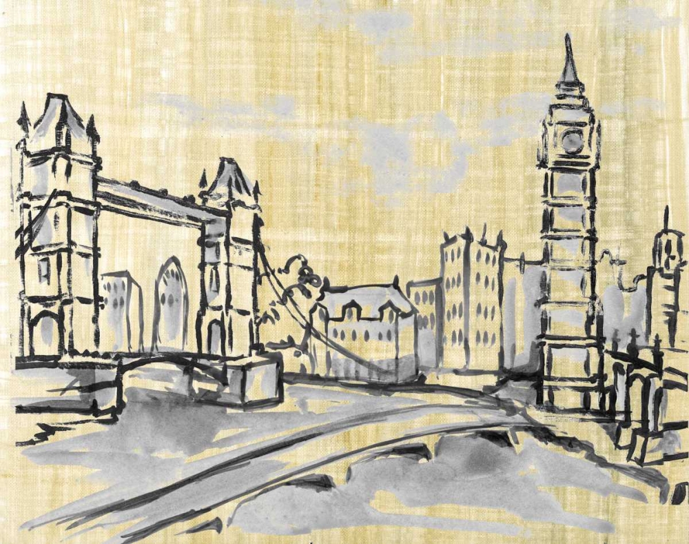 Cities I art print by Margaret Ferry for $57.95 CAD