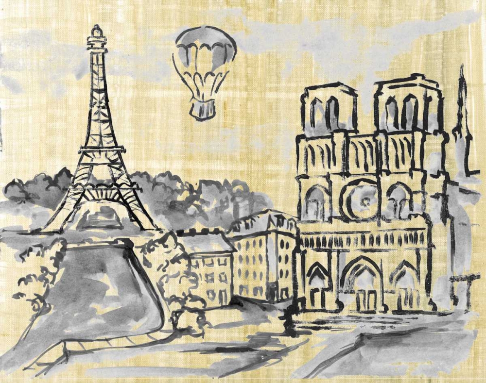 Cities II art print by Margaret Ferry for $57.95 CAD