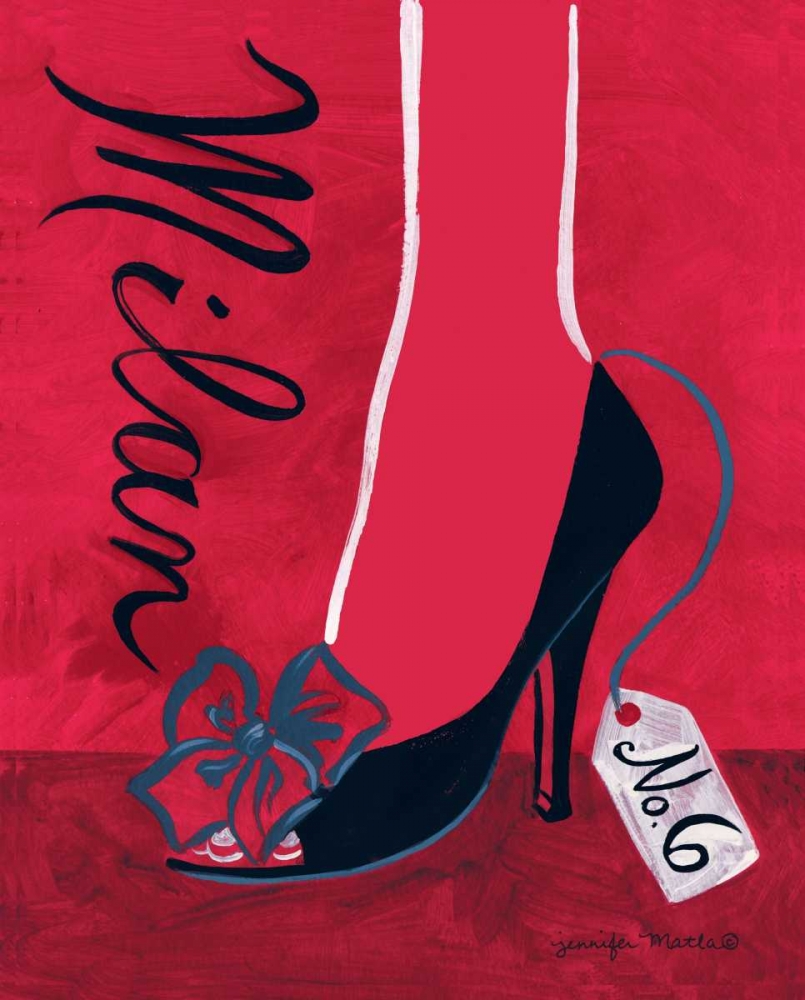 High Heels Milan art print by Jennifer Matla for $57.95 CAD