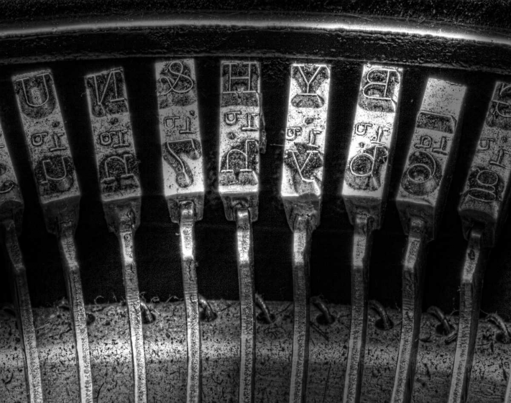 Typewriter Keys art print by C. Thomas McNemar for $57.95 CAD
