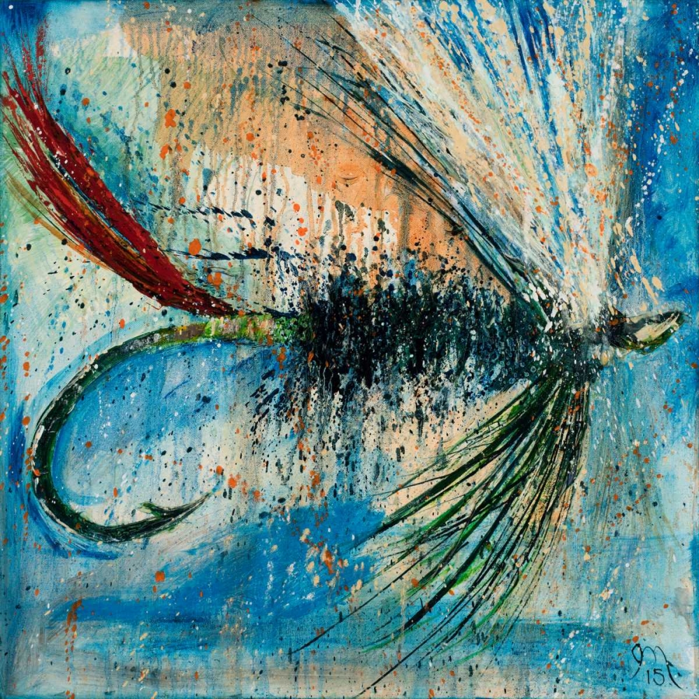 Green Butted Skunk Fly art print by Jodi Monahan for $57.95 CAD