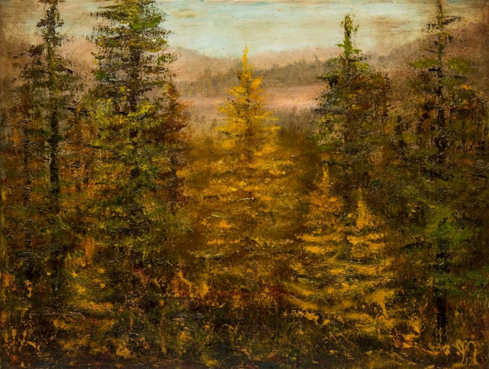 Tamarack Season art print by Jodi Monahan for $57.95 CAD