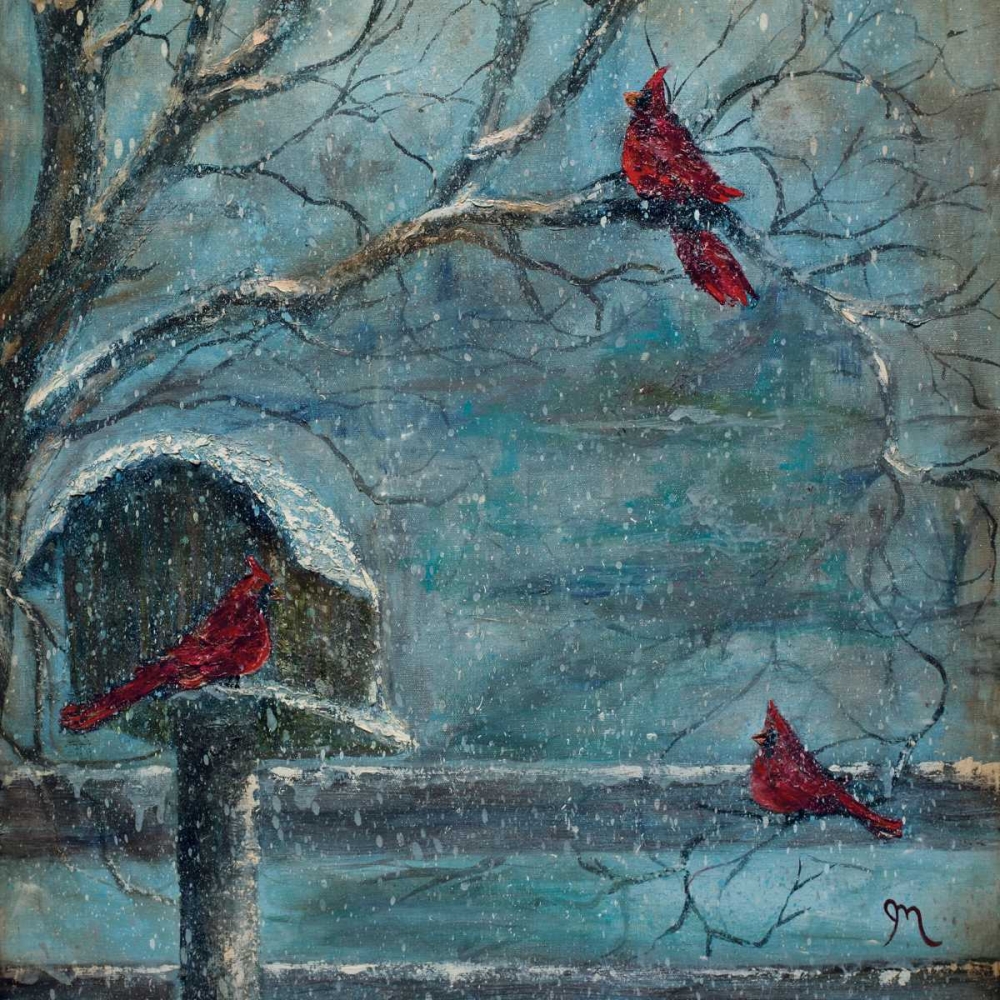 Three Reds art print by Jodi Monahan for $57.95 CAD