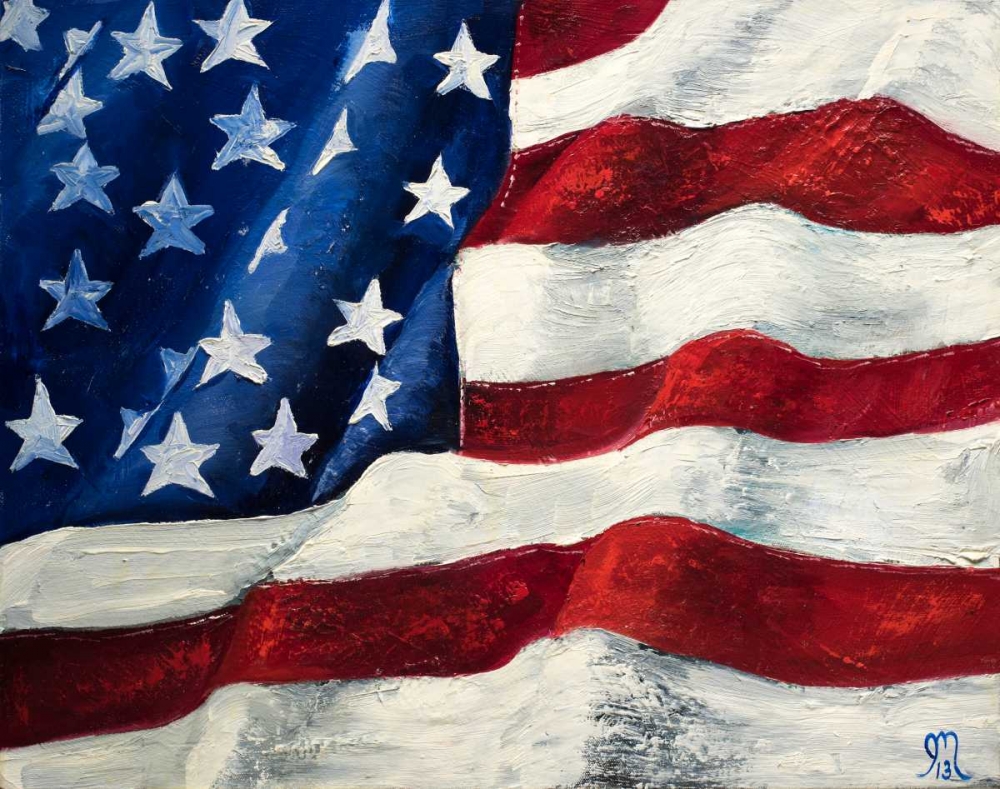 My Flag art print by Jodi Monahan for $57.95 CAD