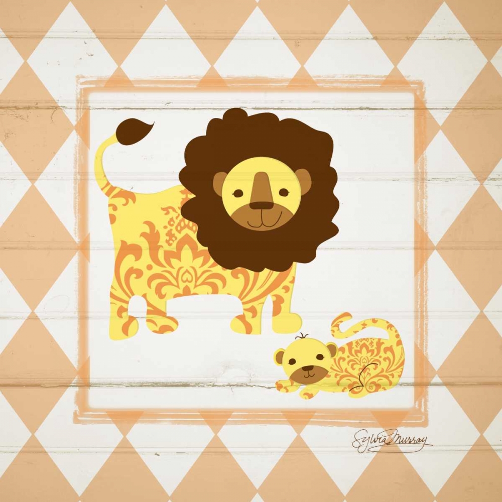 Lions art print by Sylvia Murray for $57.95 CAD
