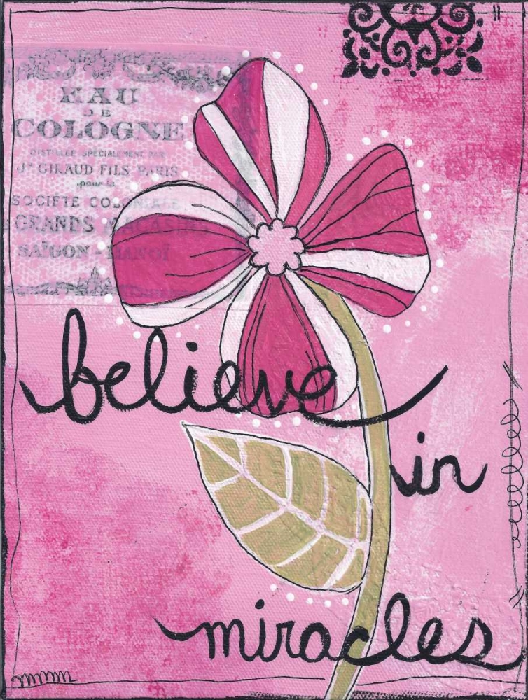 Believe In Miracles art print by Monica Martin for $57.95 CAD