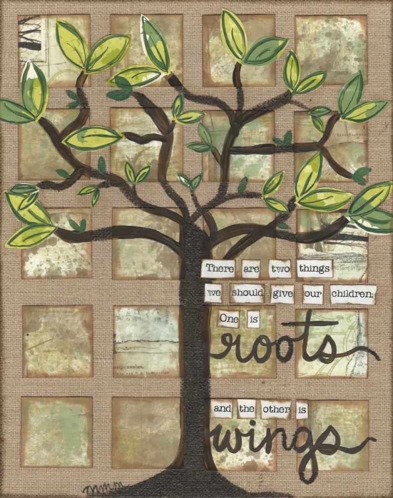 Roots And Wings art print by Monica Martin for $57.95 CAD