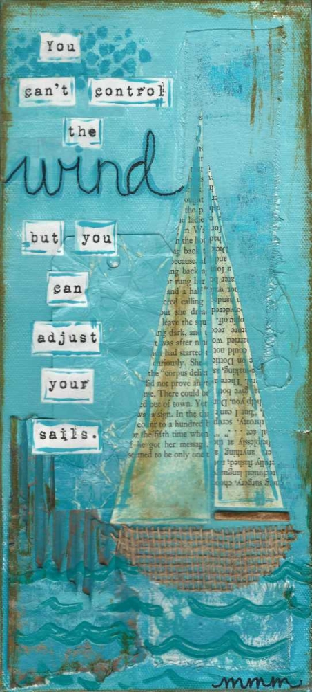 You Cant Control art print by Monica Martin for $57.95 CAD