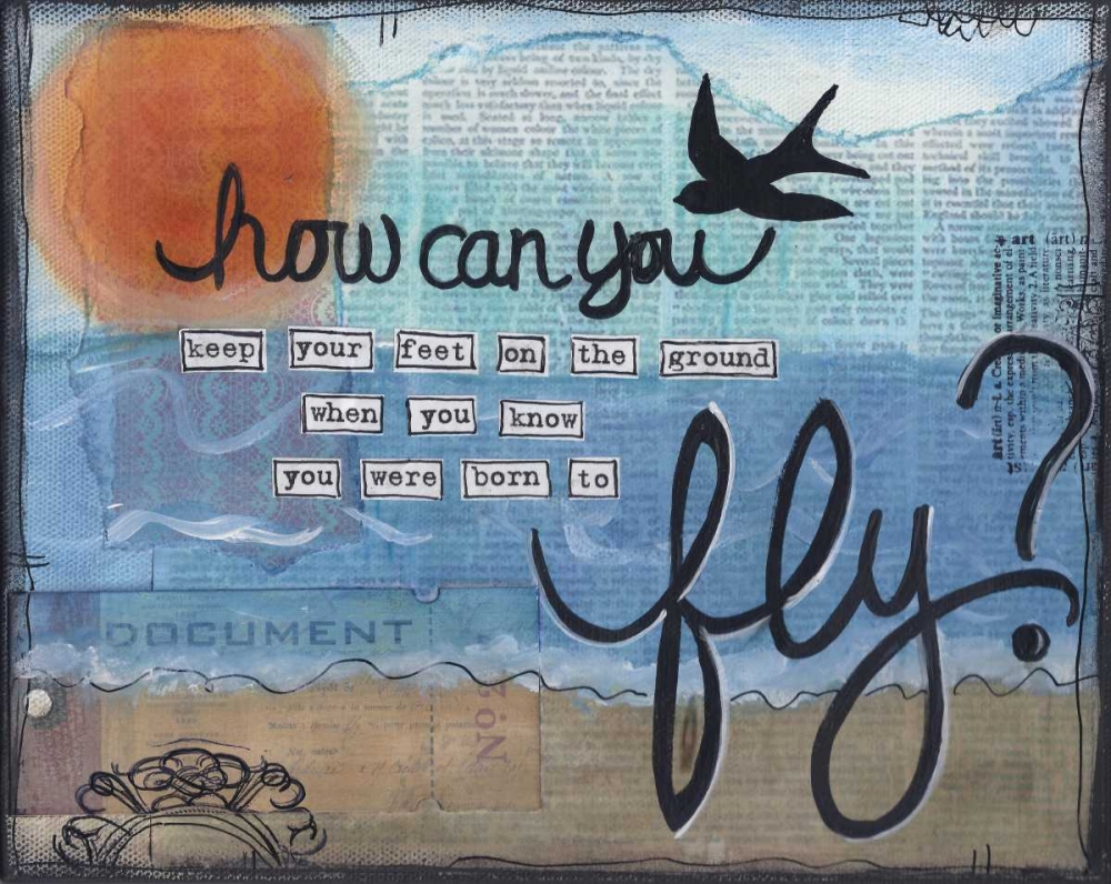 Born To Fly art print by Monica Martin for $57.95 CAD
