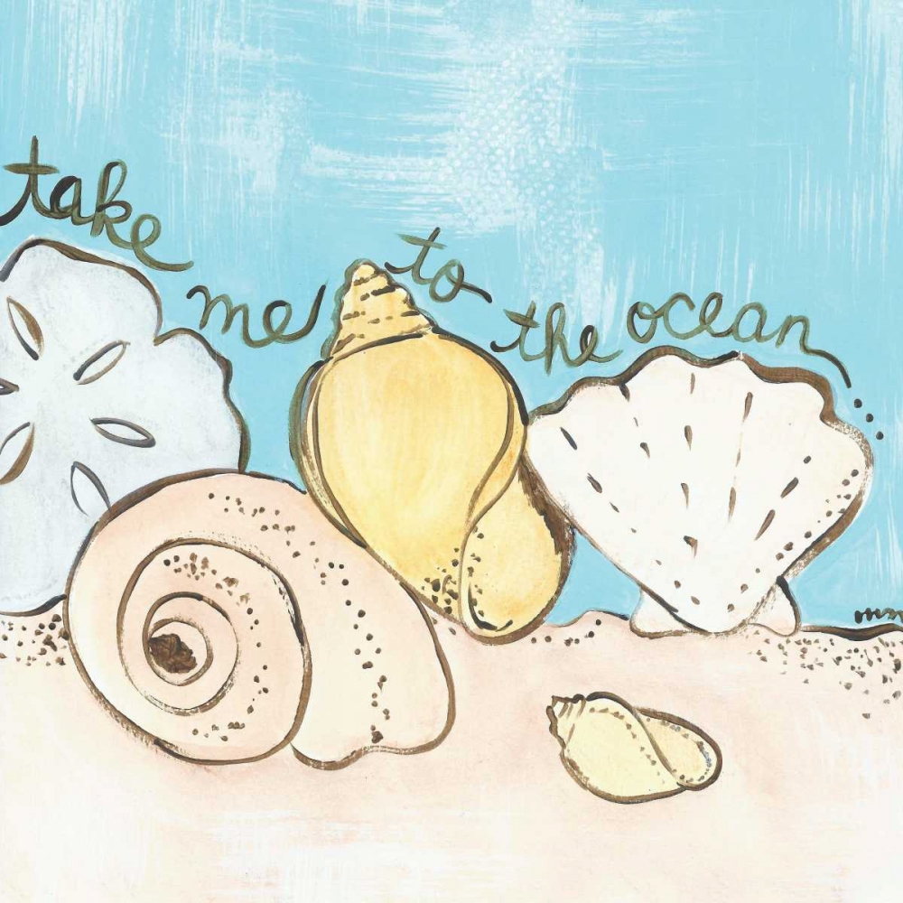 To the Ocean art print by Monica Martin for $57.95 CAD