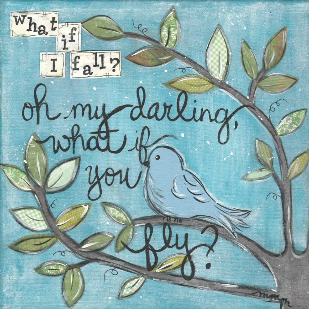 What If You Fly art print by Monica Martin for $57.95 CAD