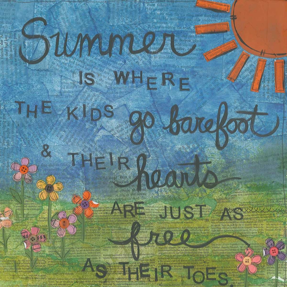 Summer art print by Monica Martin for $57.95 CAD