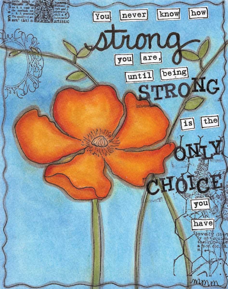 Strong art print by Monica Martin for $57.95 CAD