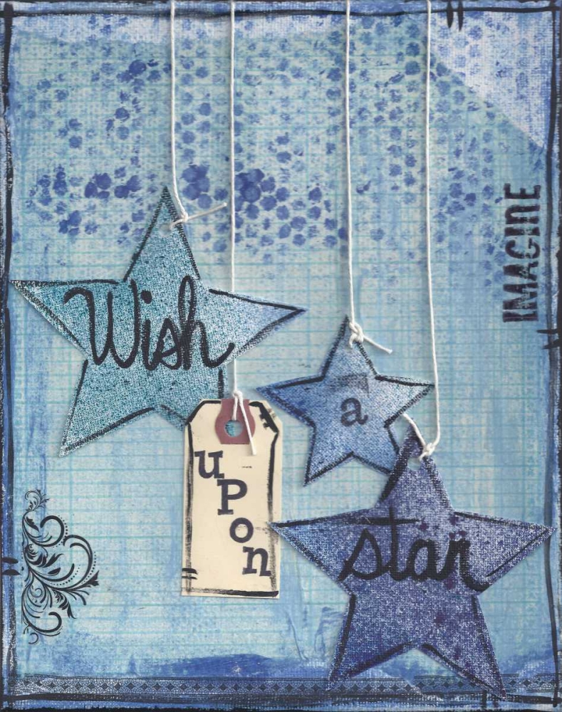 Wish Upon A Star art print by Monica Martin for $57.95 CAD