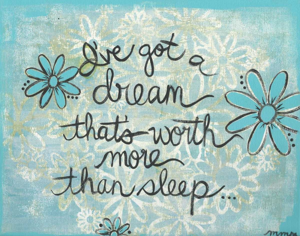Ive Got A Dream art print by Monica Martin for $57.95 CAD