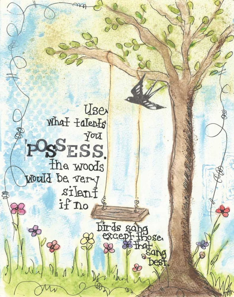 Talents You Possess art print by Monica Martin for $57.95 CAD