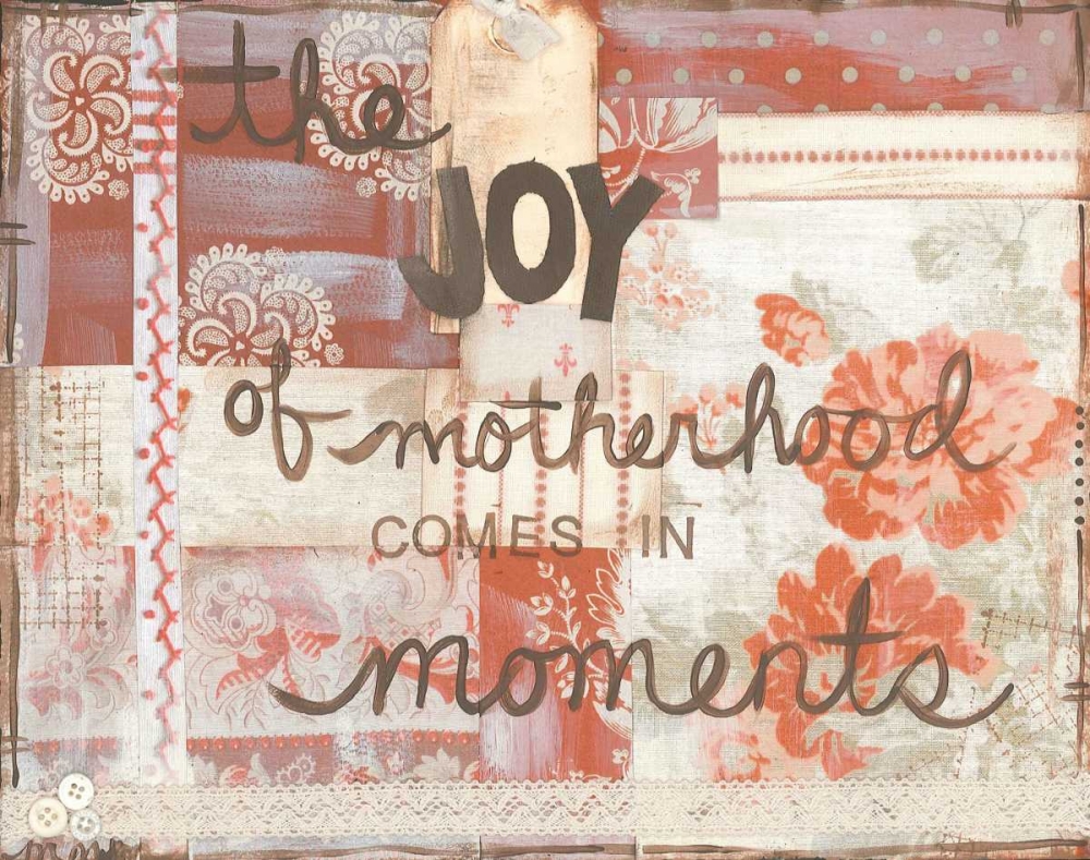 Joy Of Motherhood art print by Monica Martin for $57.95 CAD