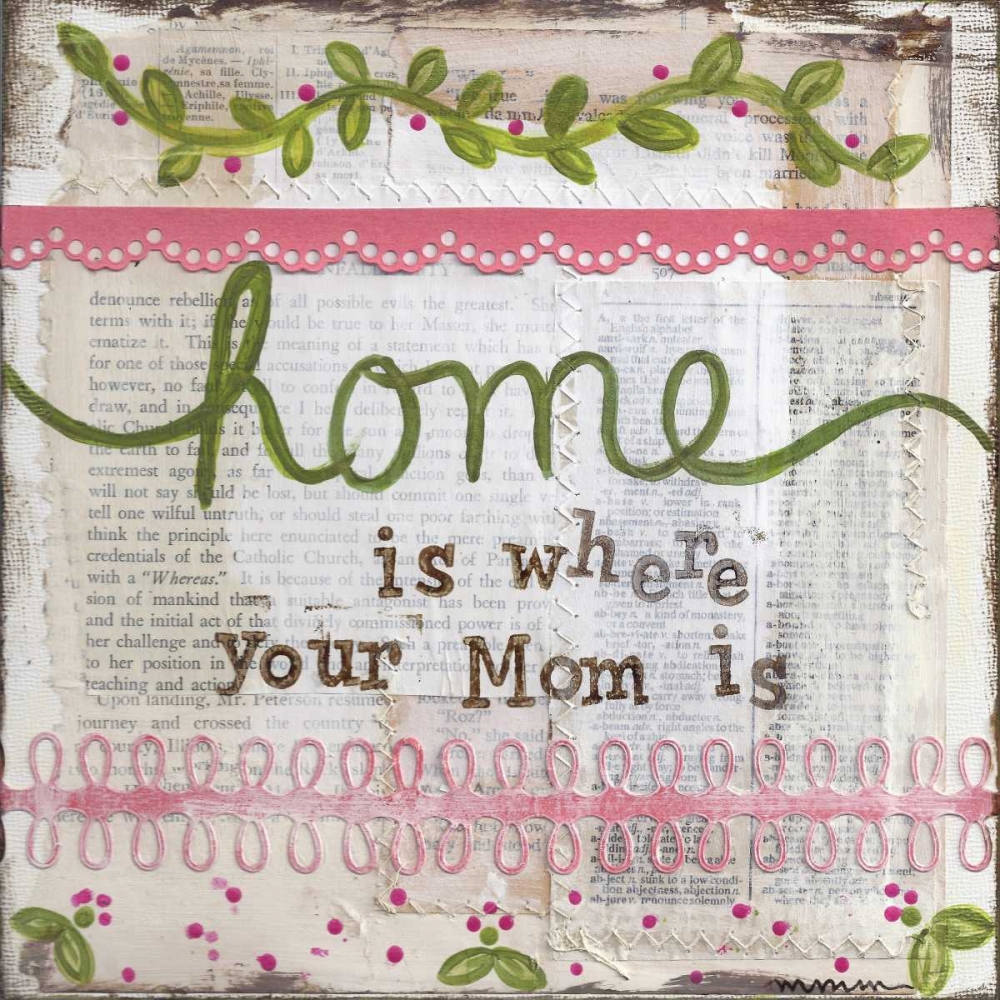 Home art print by Monica Martin for $57.95 CAD
