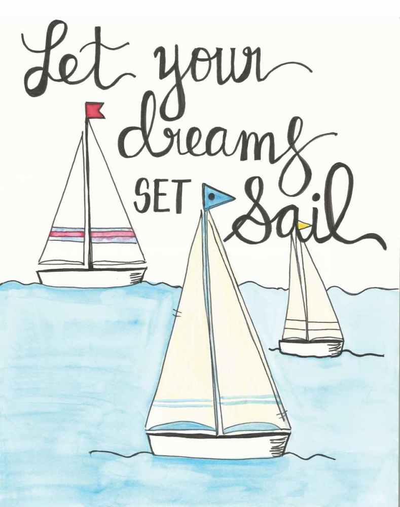 Let Your Dreams art print by Monica Martin for $57.95 CAD