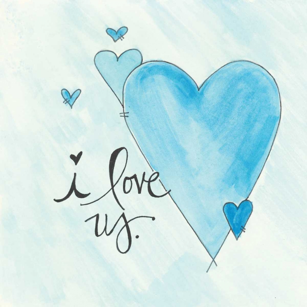 I Love Us art print by Monica Martin for $57.95 CAD