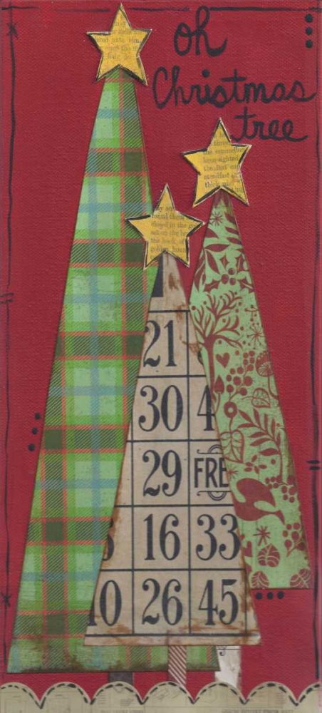 Christmas Tree art print by Monica Martin for $57.95 CAD